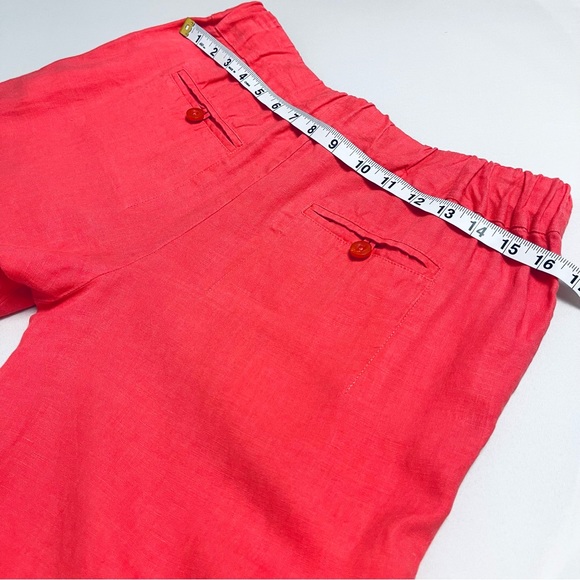 MARCIANO Leauca Drawstring Flare Linen Beach Trouser - Picture 10 of 14